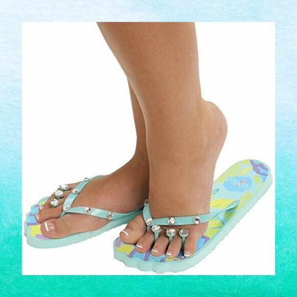 Toesie-Flops Spa Slippers - Siesta Key Pedicure Toe Separator Flip Flops S 5-6 - Picture 2 of 3